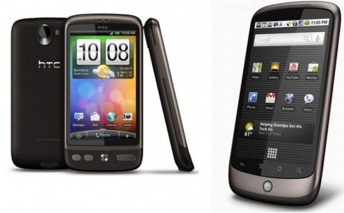 HTC Desire czy Google Nexus One - porównanie (wideo)