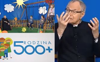 Ksiądz w Telewizji Trwam przekonuje dzieci: "500 plus dla każdego dziecka. CZY TO NIE PIĘKNE?"