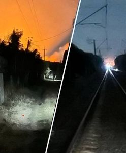 "Nadzwyczajne zdarzenie" w obwodzie kijowskim. W pobliżu pociąg do Przemyśla