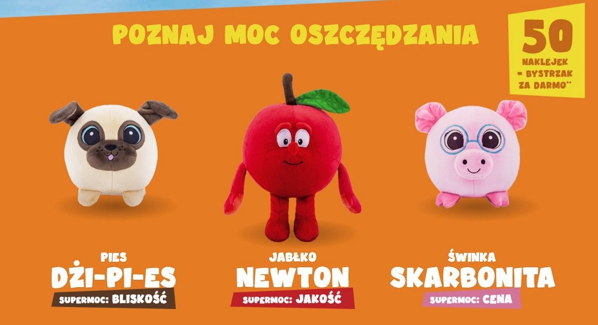 Gang Bystrzaków Biedronka: maskotki. Jak wyglądają?