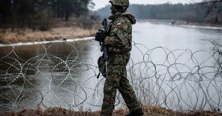 Prowokacja na granicy. Białoruscy żołnierze wystrzelili ładunek