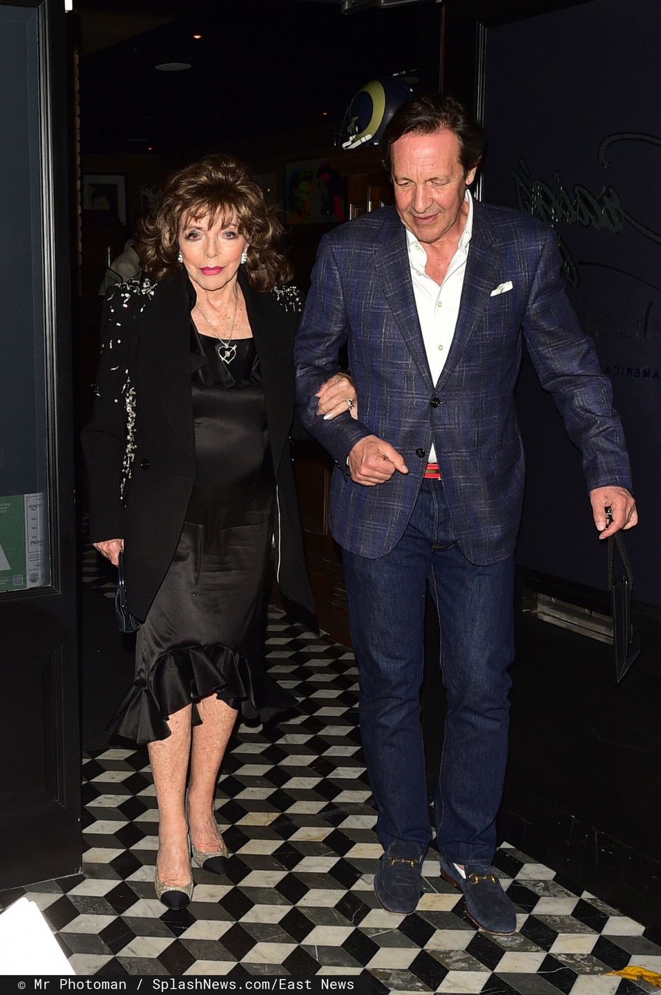 Joan Collins i Percy Gibson