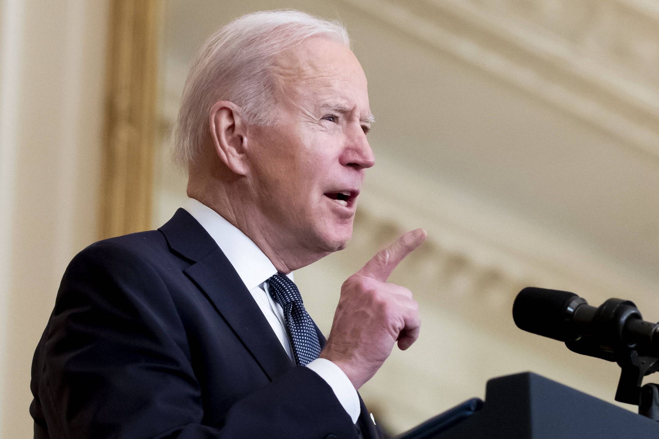 Joe Biden o inwazji na Ukrainę 