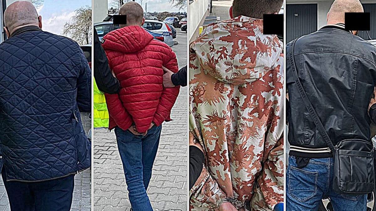 Policjanci zatrzymali szajkę włamywaczy