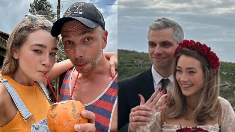 Michał Sitarski wziął ślub z o 20 lat młodszą partnerką