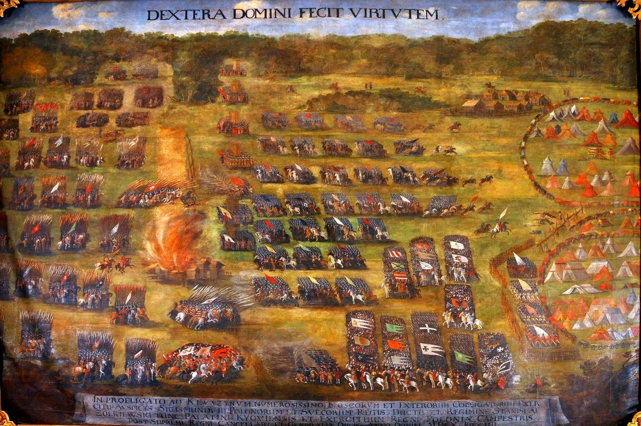 Bitwa pod Kłuszynem - obraz Szymona Boguszowicza