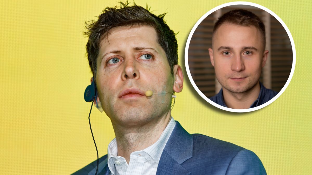 Sam Altman, CEO OpenAI i Piotr Niedźwiedź, twórca i CEneptune.ai