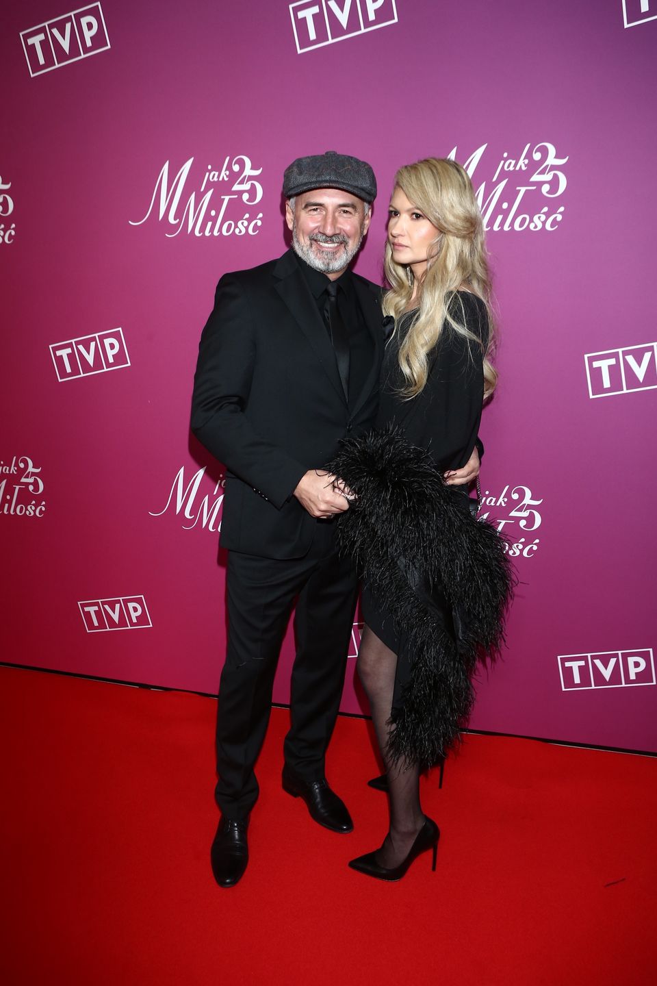 Jacek Kopczyński z żoną