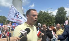 Incydent w Bogatyni. "Zostaliśmy zatrzymani do kontroli"