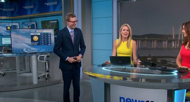 Polak prezentuję pogodę w amerykańskiej telewizji. „Mówię jakbym spotkał widzów na mieście”