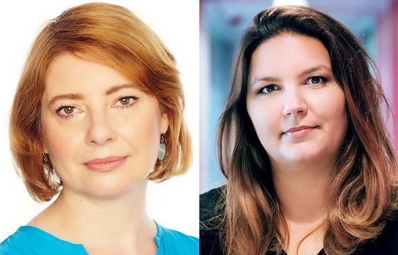 Izabela Lukas-Domaradzka chief financial officerem w GroupM, Natalia Grzybicka commercial directorem w Mindshare