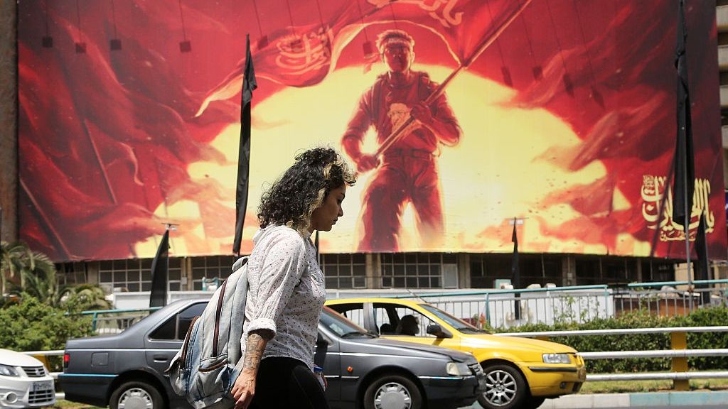 Daily life in Tehran amid U.S.-Iran tensions
TEHRAN, IRAN - AUGUST 6: (RESTRICTIONS: NO Access Israel Media/Persian Language TV Stations Outside Iran/Strictly No Access BBC Persian/VOA Persian/Manoto TV/Iran International TV) People walk in front of a giant banner as daily life continues amid ongoing tensions between the United States in Tehran, Iran, on August 6, 2026. The tensions persist after U.S. President Donald Trump said he preferred reaching an agreement with Iran but warned that 'the use of force is still an option' if diplomacy fails. Despite an agreement reached between Iran and the United States through Pakistani mediation on June 14, the two sides engaged in intense clashes around the Strait of Hormuz beginning on July 8, with the fighting lasting for nearly two weeks. (Photo by Fatemeh Bahrami/Anadolu via Getty Images)
Anadolu
donald trump, us-iran relations, united states, streets, regional tensions, daily life, u.s.-iran tensions