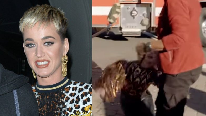 Katy Perry ZEMDLAŁA podczas ewakuacji z planu "Idola"!