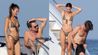 Leonardo DiCaprio smaży się na jachcie z MŁODSZĄ O PONAD 20 LAT partnerką. Fajna z nich para?