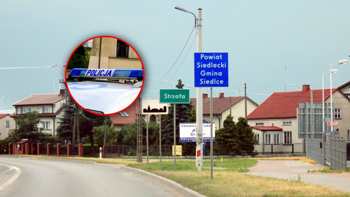 Brutalne zabójstwo we wsi Strzała.
