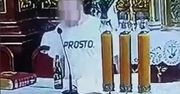 Z piwem na ołtarzu "odprawił kazanie". Jest reakcja proboszcza