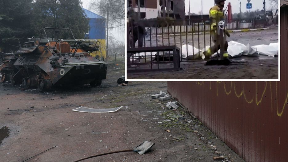 W wyzwolonym Irpieniu trwają prace nad przywróceniem warunków do życia ludzi. Tymczasem na jaw wychodzą potworności, jakich dopuścił się tu okupant
