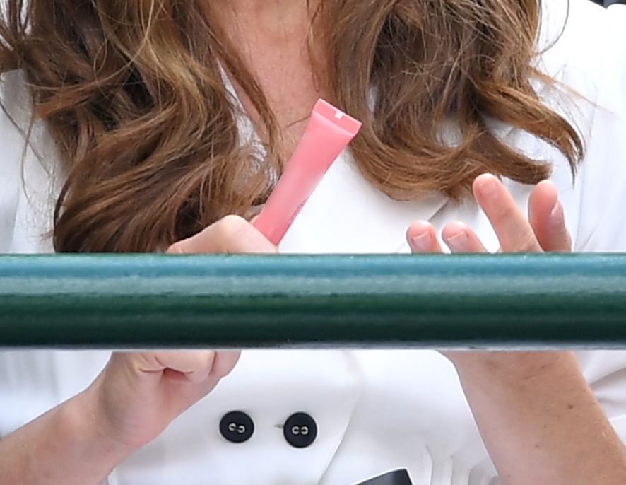 Błyszczyk Kate Middleton na Wimbledonie
