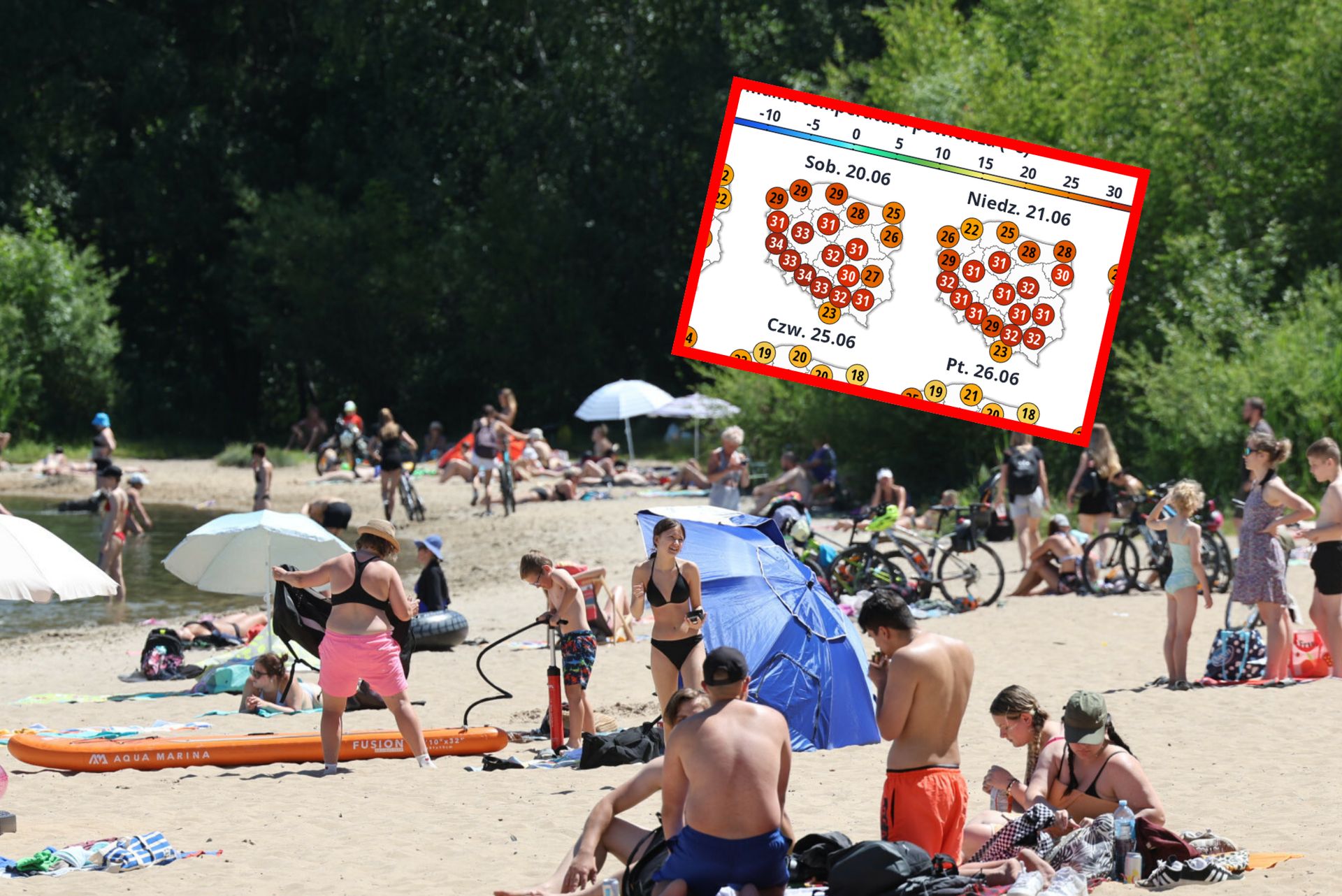 Wiadomo, kiedy pierwsze apogeum upałów. Nowe prognozy IMGW