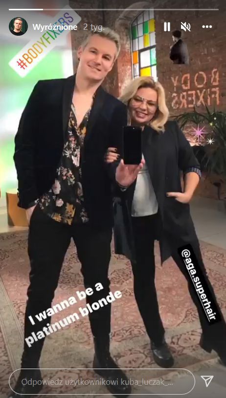 Jakub Łuczak, młodszy partner Beaty Kozidrak