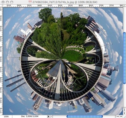 Dla początkujących: Jak zrobić planetę ze zdjęć 5