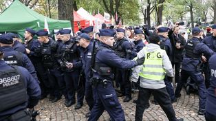 Zatrzymanie Piotra W. przed TK. Jest zażalenie na działanie policji