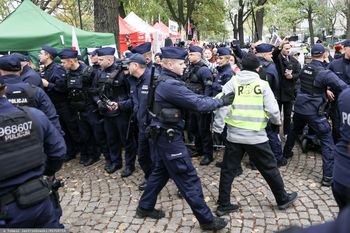 Zatrzymanie Piotra W. przed TK. Jest zażalenie na działanie policji
