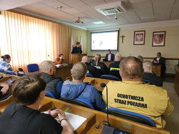 Strażacy z powiatu płockiego poznali szczegóły programu "ORLEN na straży"