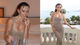 Wersow bryluje w Cannes w OLŚNIEWAJĄCEJ sukni do samej ziemi