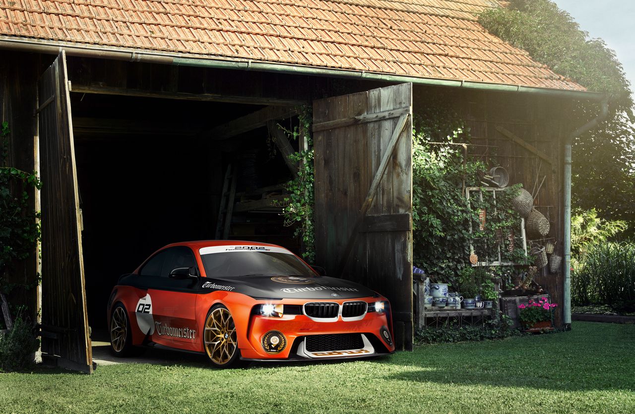 Nowe BMW 2002 Hommage - hołd dla techniki turbo w motorsporcie