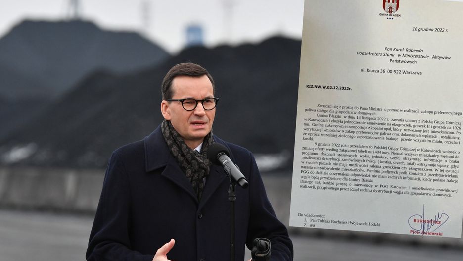 Węgla będzie nadmiar - przekonywał premier Mateusz Morawiecki. Jednak są gminy gdzie przed świętami opał nie dotarł 