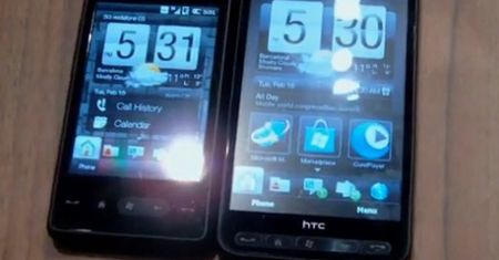 HTC HD2 vs HD mini - wideoporównanie