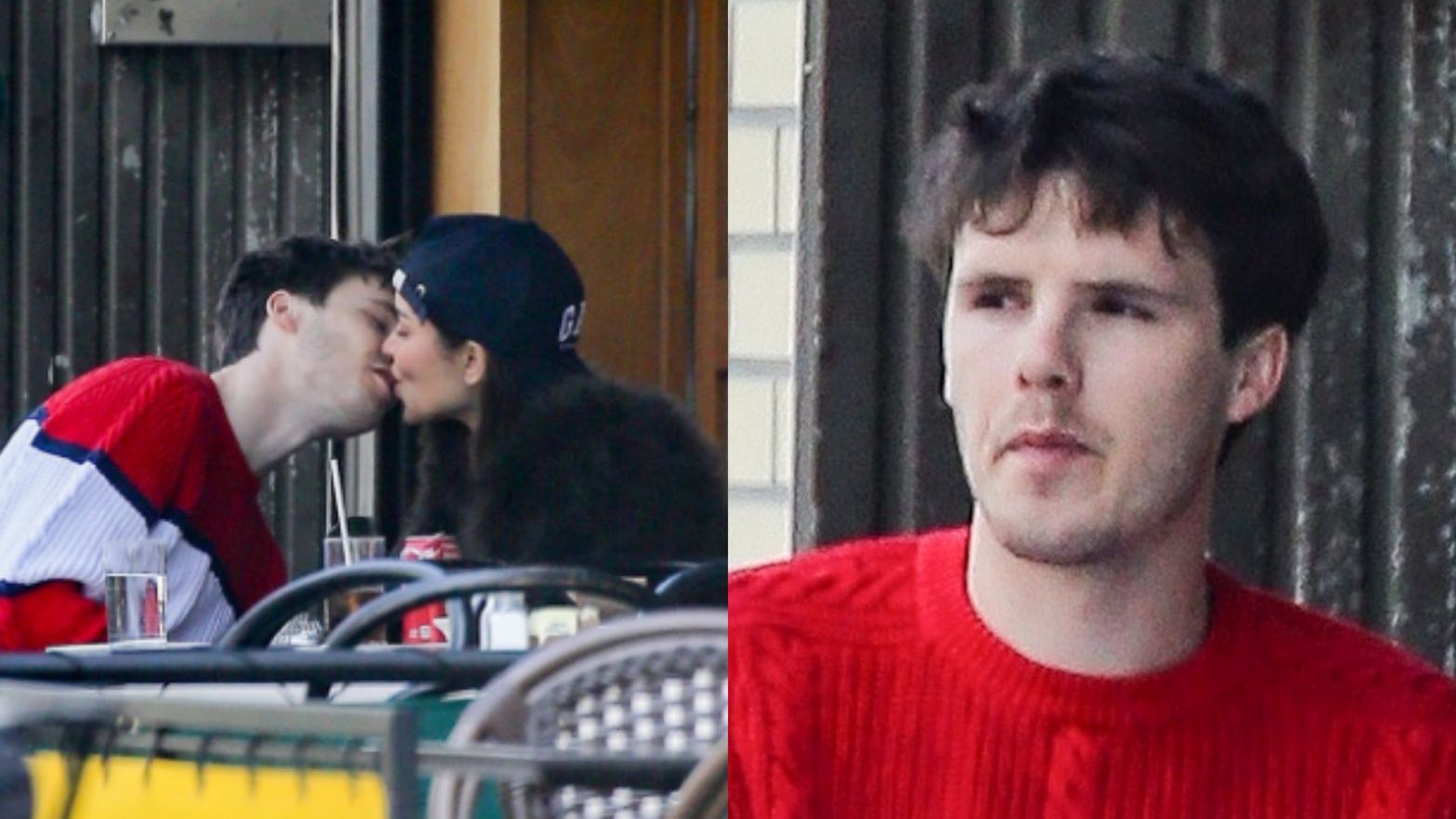  Cruz Beckham i Jackie Apostel wymieniają czułości