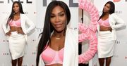 Serena Williams pozuje w różowym staniku. Seksowna? (ZDJĘCIA)