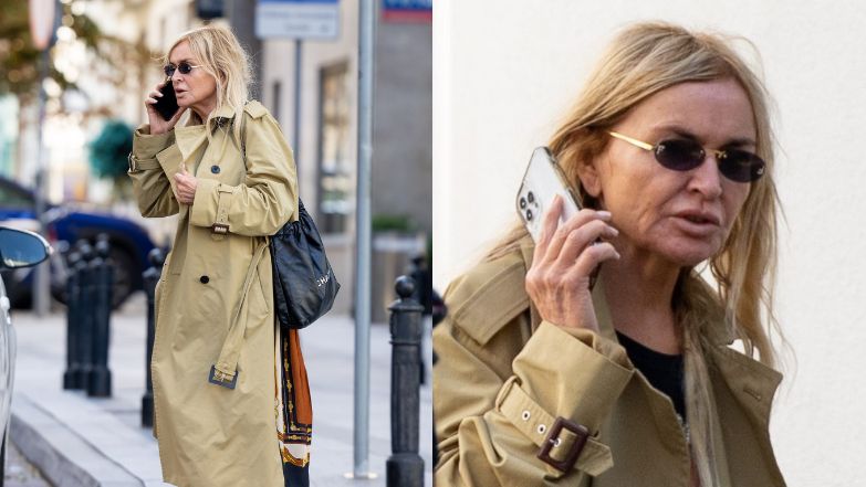 Monika Olejnik "przyłapana" przez paparazzi. Co za stylizacja!