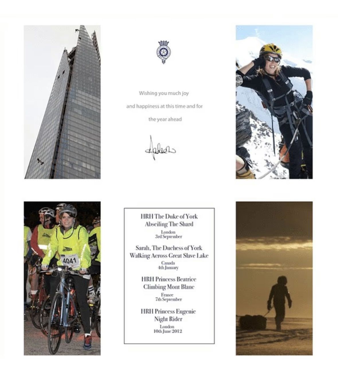 Świąteczne kartki Andrzeja