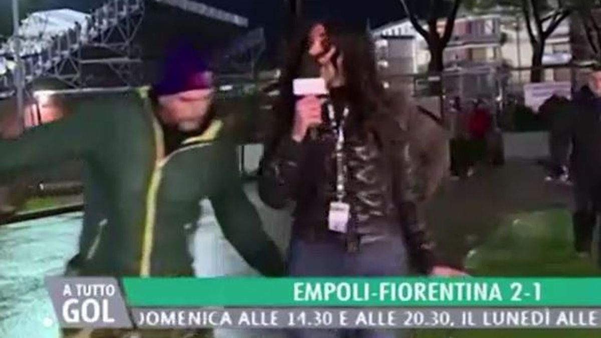 prezenterka była molestowana na wizji