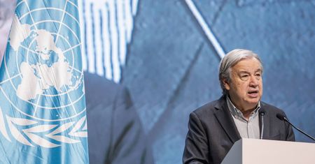 "Świat pogrąża się w chaosie". Guterres rozpoczął ostatni rok urzędowania