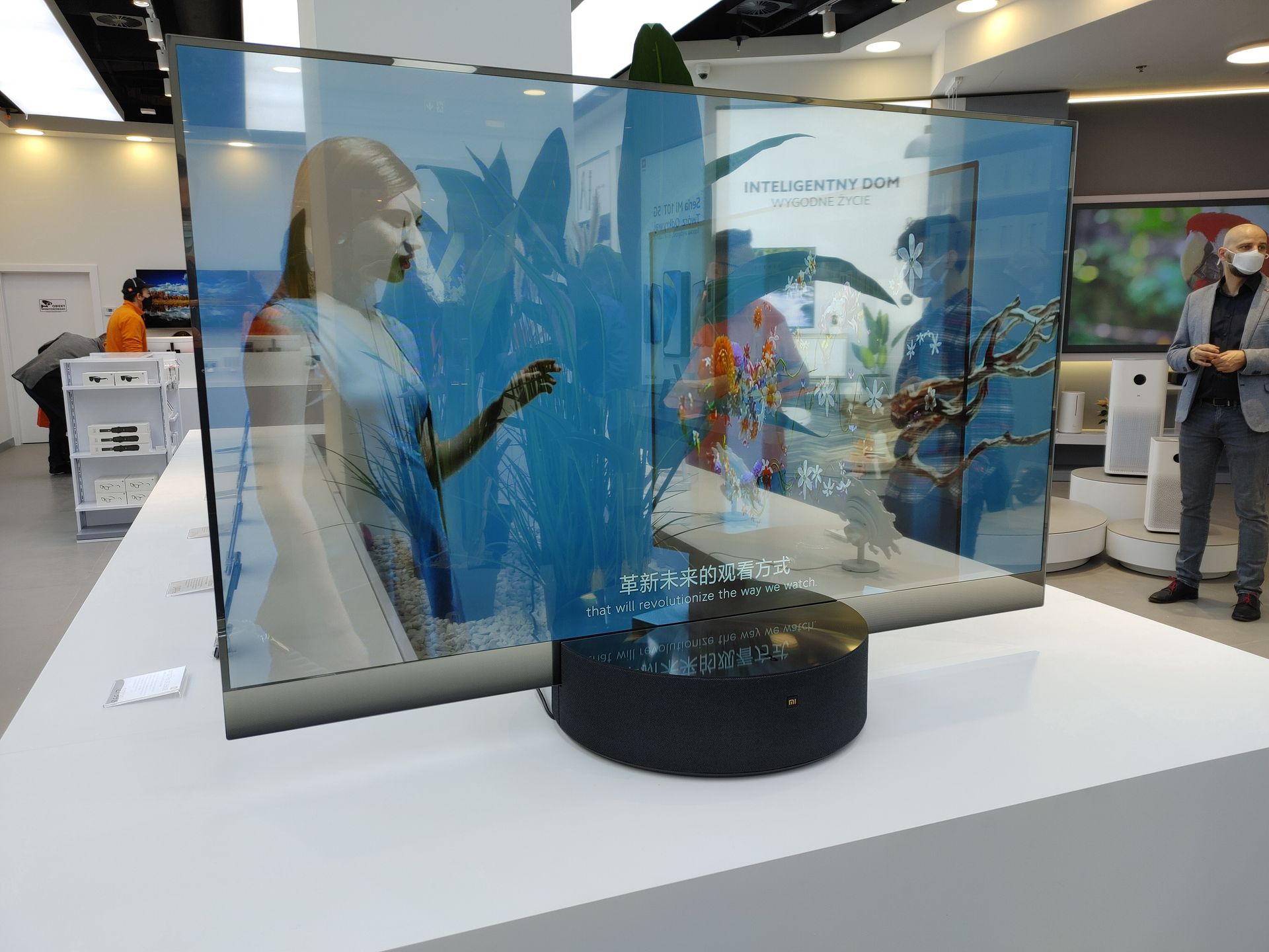 Przezroczysty telewizor Xiaomi