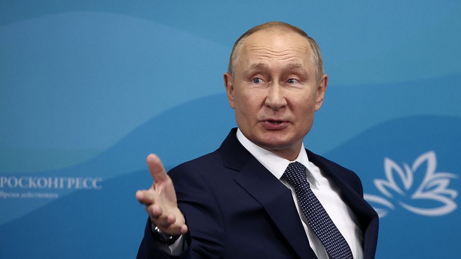 Na zdjęciu Władimir Putin
