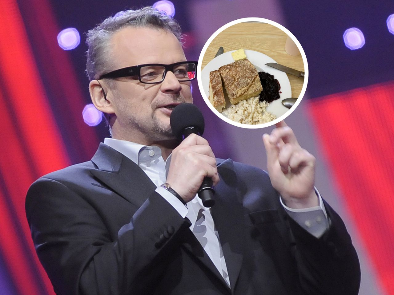 Jest w szpitalu. Pokazał zdjęcie posiłku. Wymowny opis