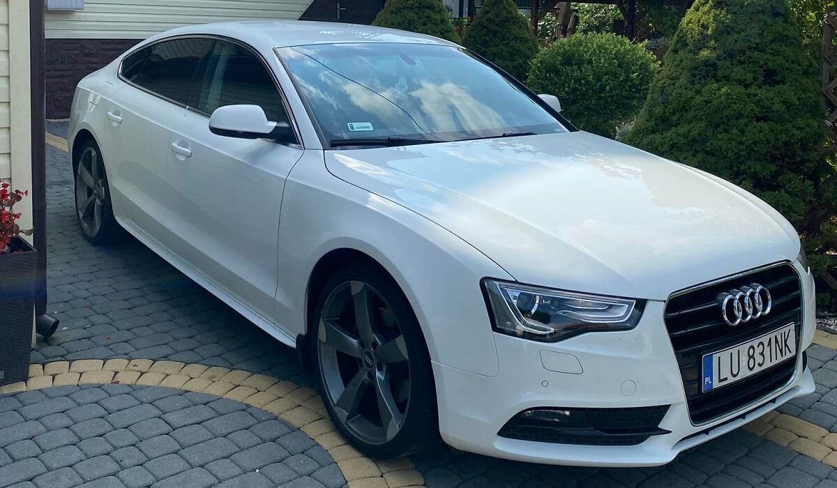 Skradzione Audi A5 LU831NK