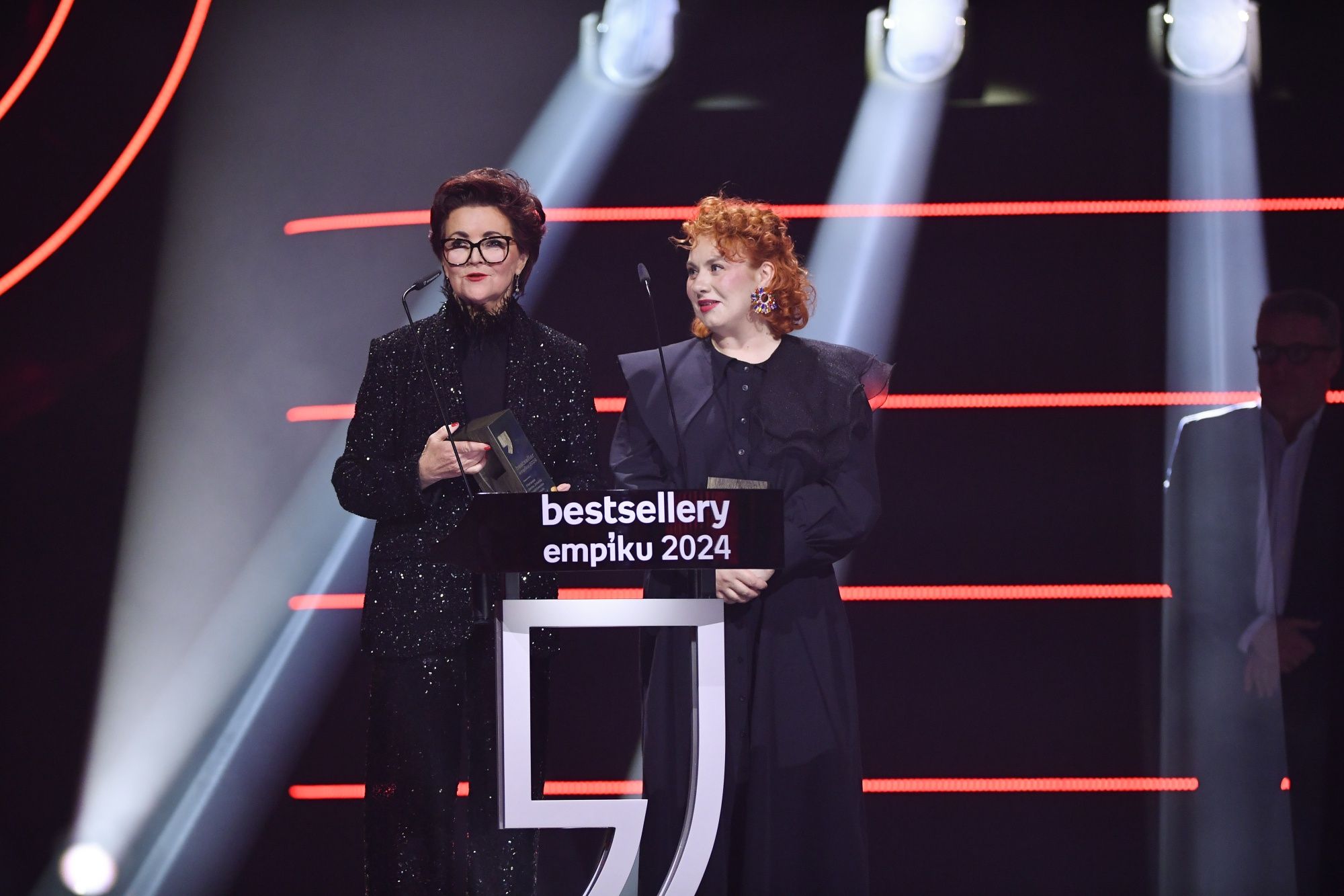 Jolanta Kwaśniewska na gali Bestsellerów Empiku 2024