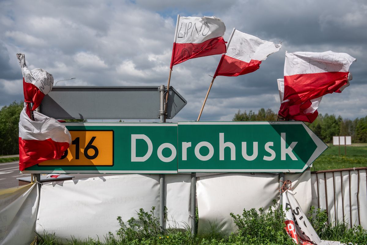 Protest rolników w pobliżu polsko-ukraińskiego przejścia granicznego/ Zdj. ilustracyjne