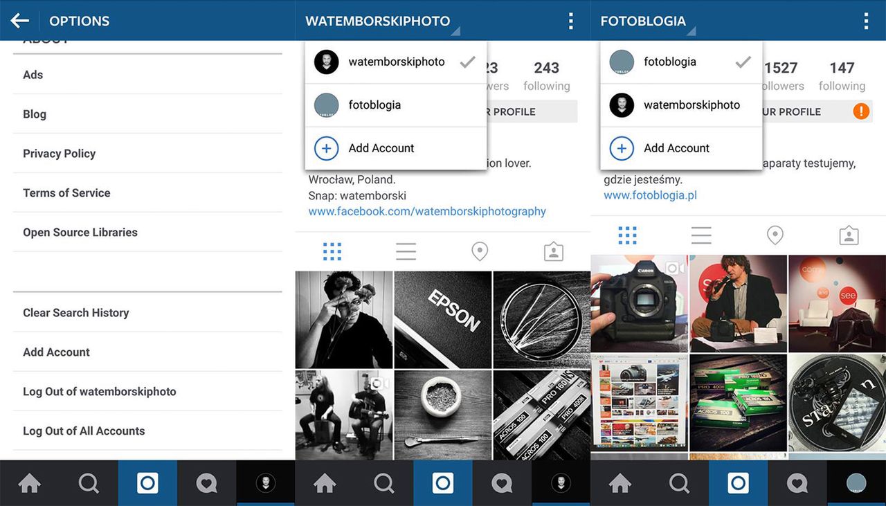 Tak wyglądają nowe opcje Instagrama w praktyce.
