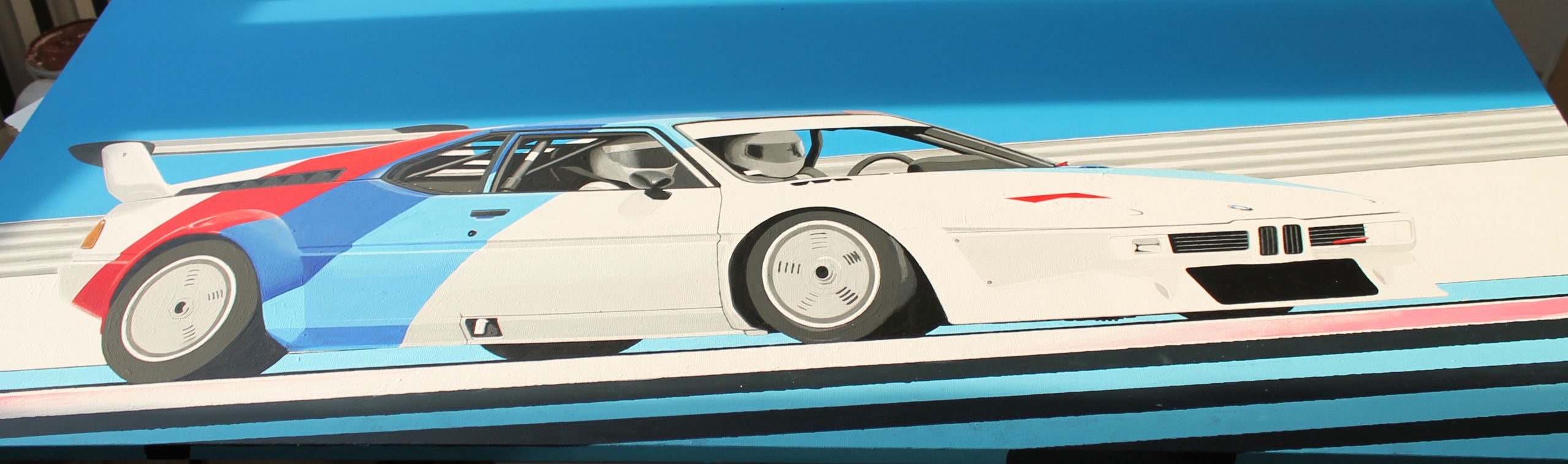 BMW M1 - niemiecki klasyk na płótnie 4