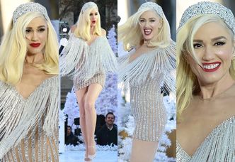 Szczęśliwa Gwen Stefani potrząsa frędzlami na scenie w Nowym Jorku (ZDJĘCIA)