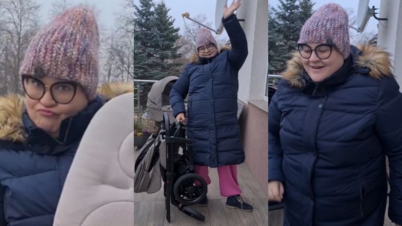 Dominika Gwit pokazała wózek syna