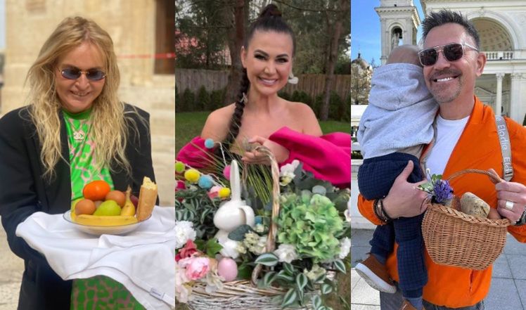 Wielkanoc 2024. Gwiazdy pozują z koszyczkami 