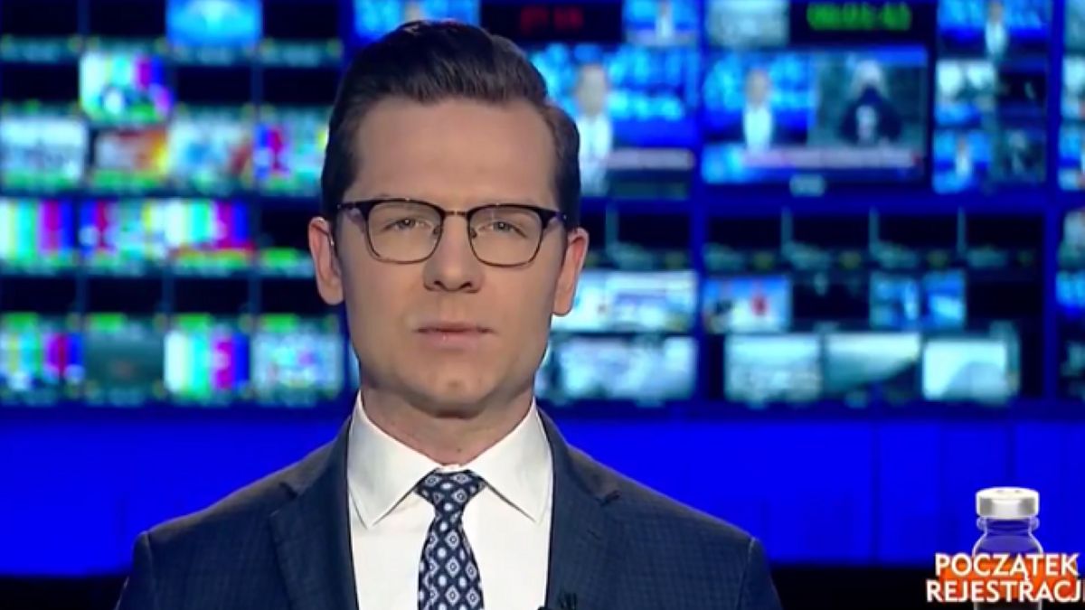 Błędne informacje odnośnie liczny zaszczepionych Polaków przedstawił Bartłomiej Graczak, dziennikarz Telewizji Polskiej